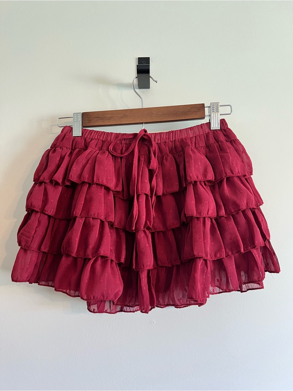 Altar'd State Tiered Ruffle Skirt